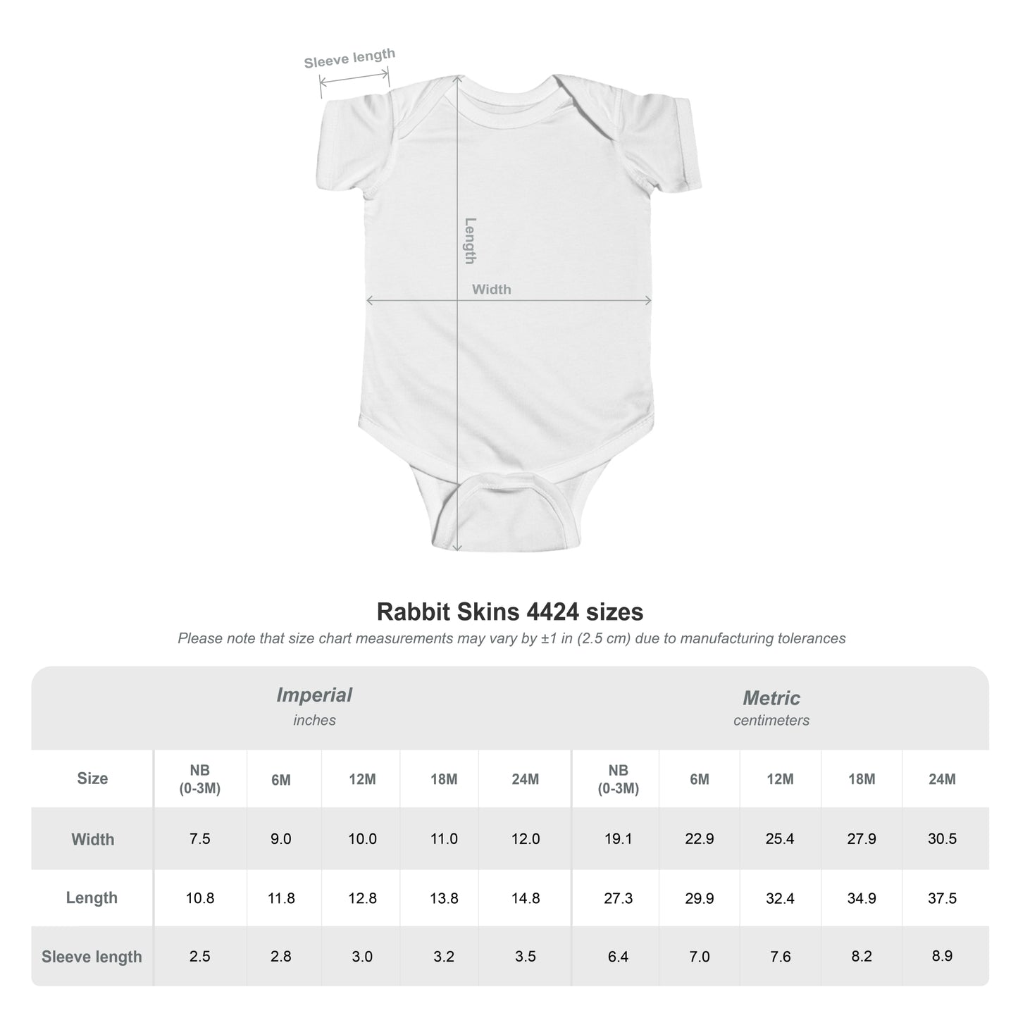 White "Purdy Little Baby" Infant Bodysuit Onesie