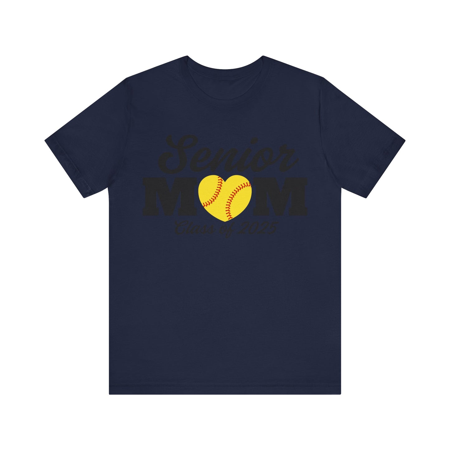 "Senior Softball Mom Class of 2025" Unisex Shirt