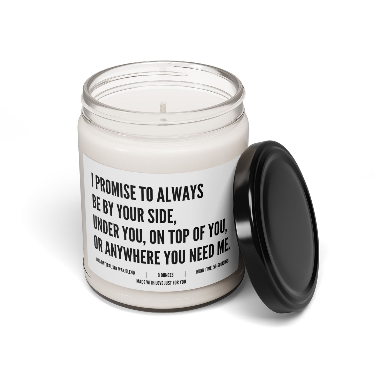 "I Promise to Always Be By Your Side..." Candle