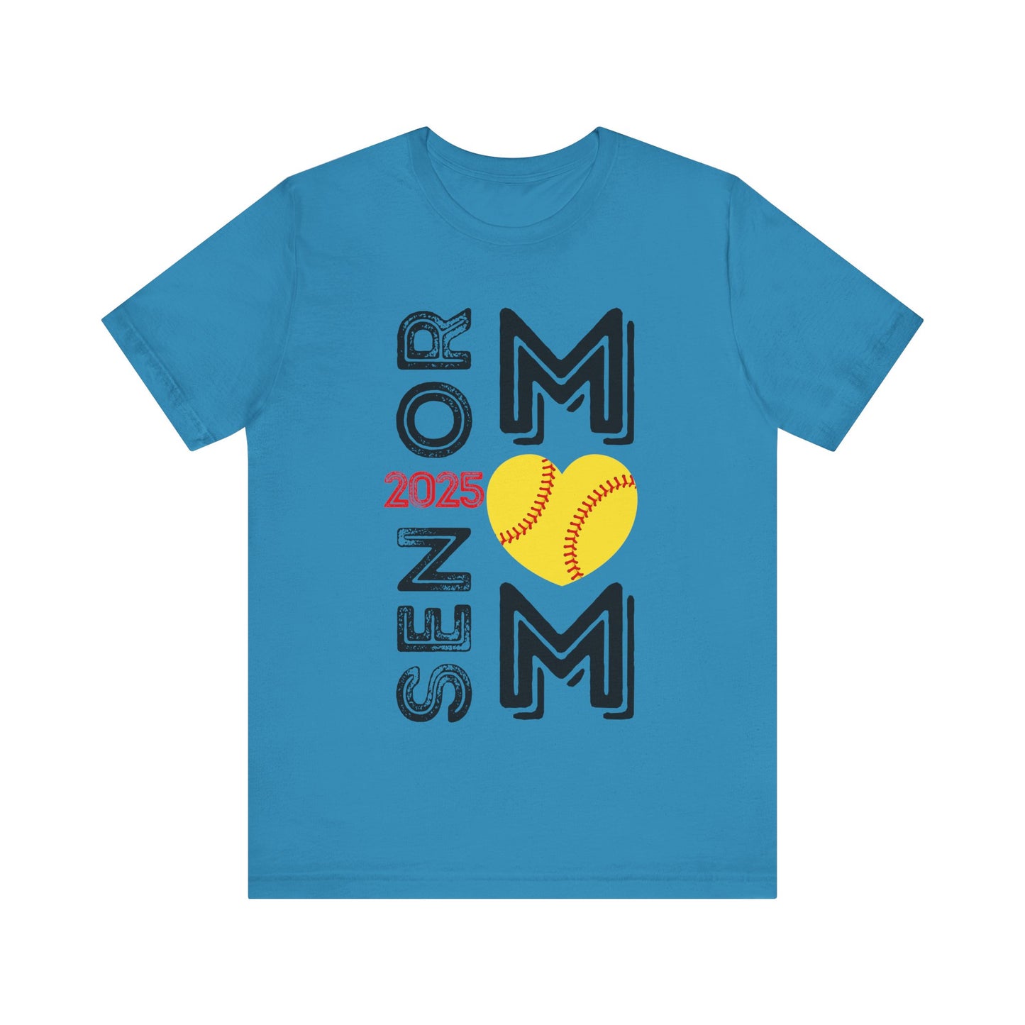 "Senior Softball Mom" Unisex Shirt
