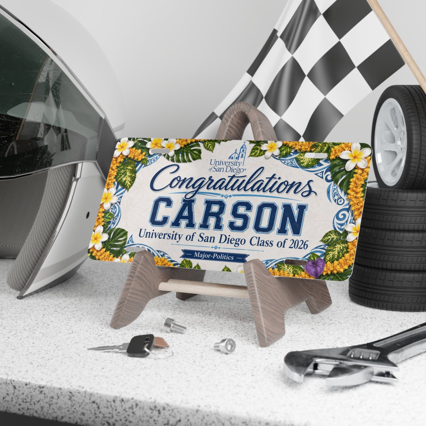 Customized License Plate for Carson