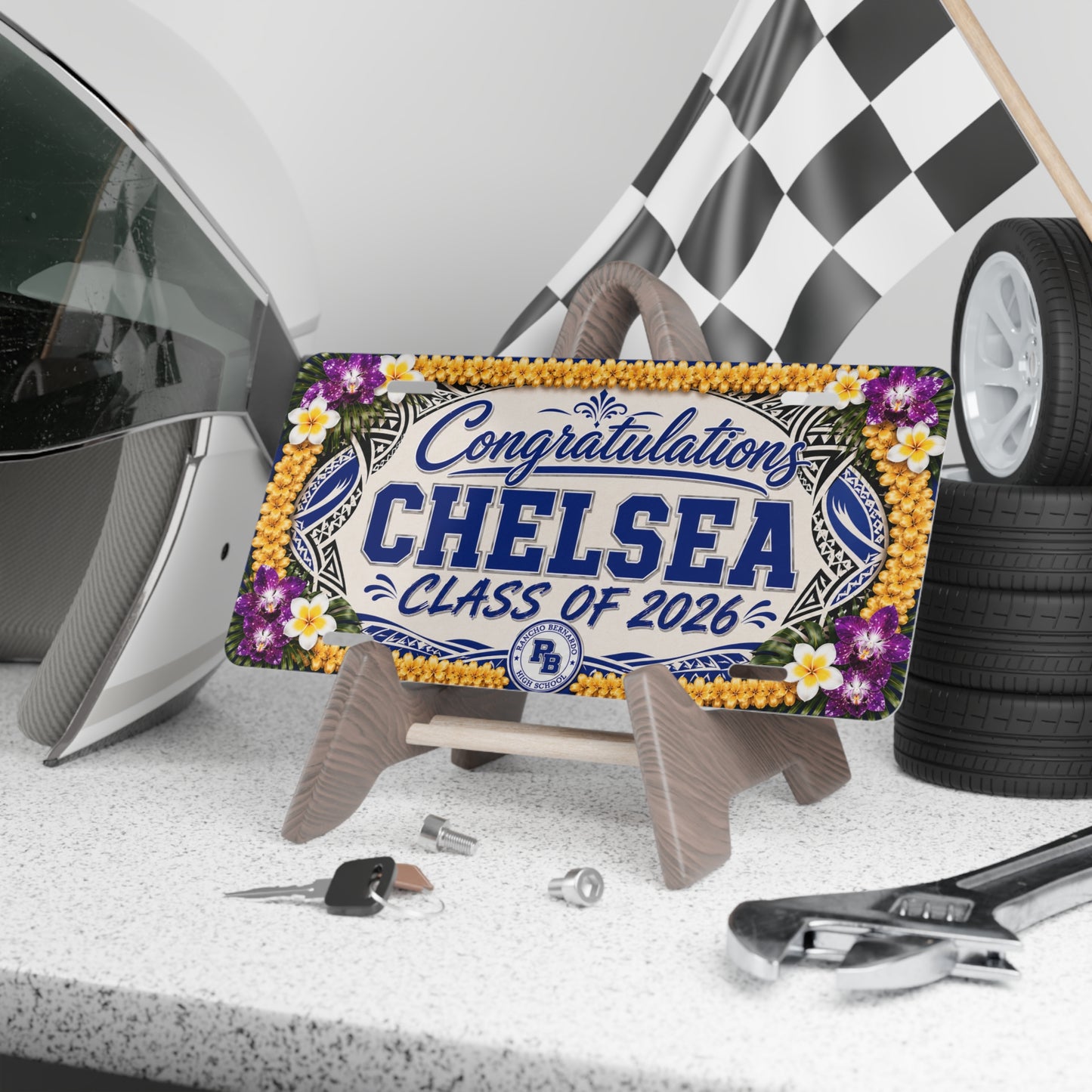 Customized License Plate for Chelsea 3