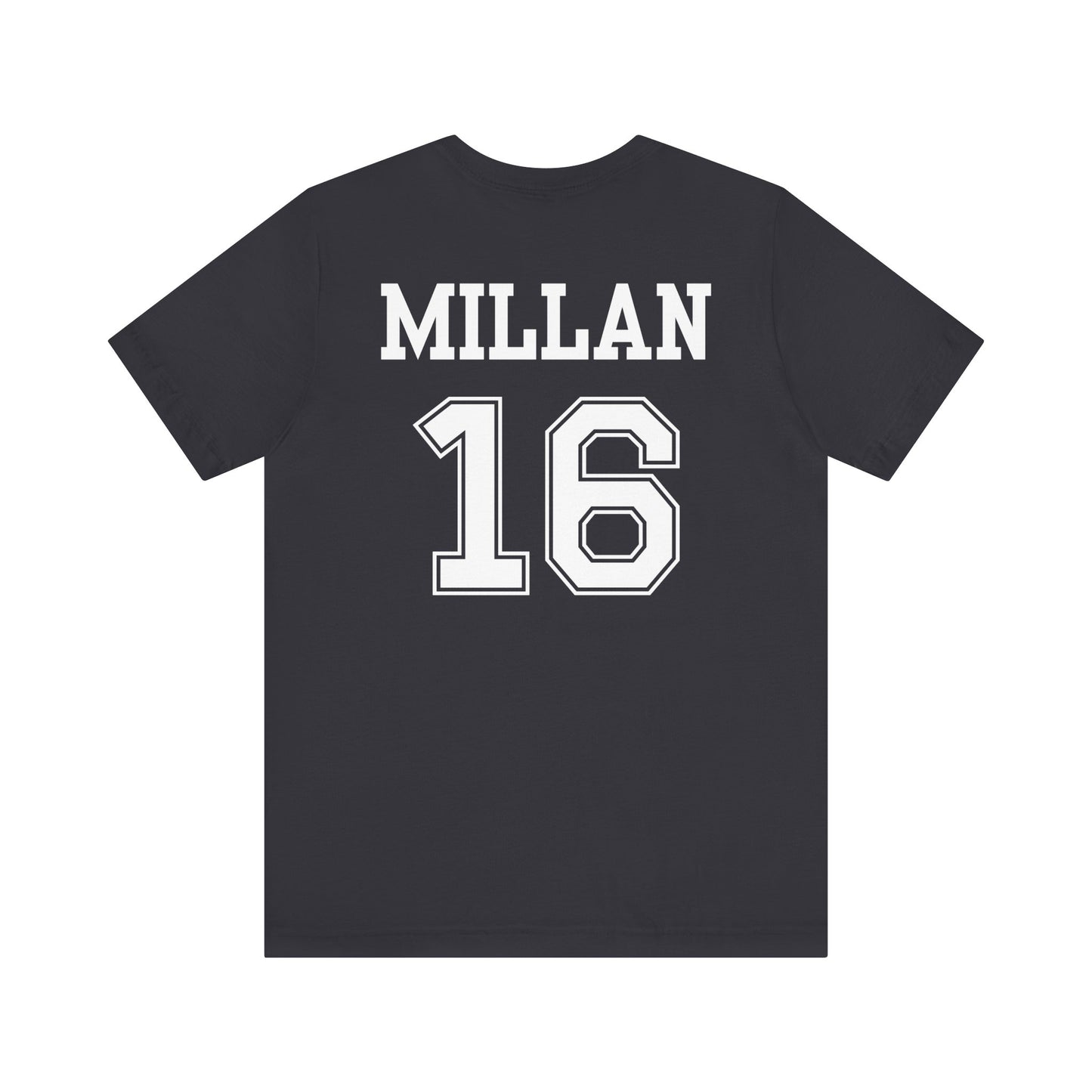 Personalized for Caleb "Trojans" (Team/Logo + First/Last Name + Number on back)