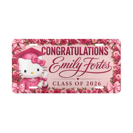 Customized License Plate for Emily 3