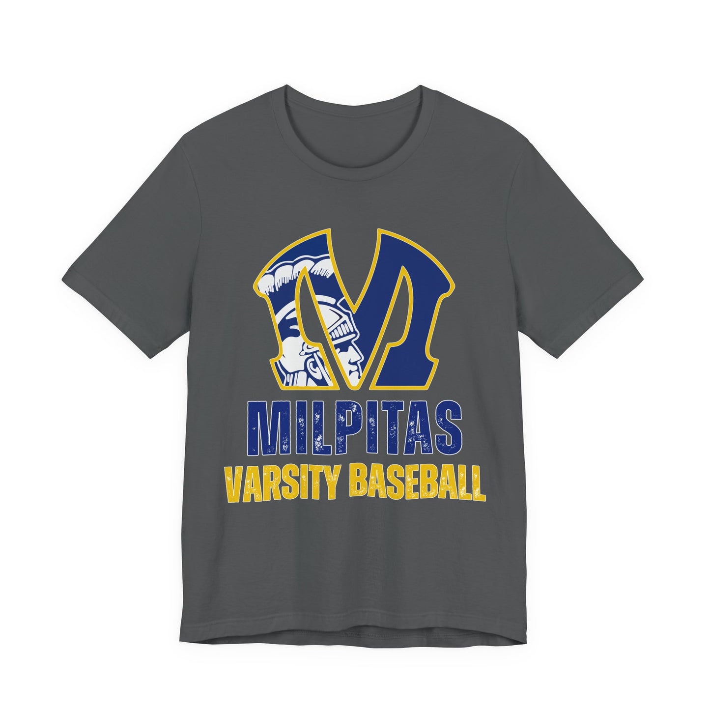 "Milpitas Varsity Baseball 5" Unisex Shirt