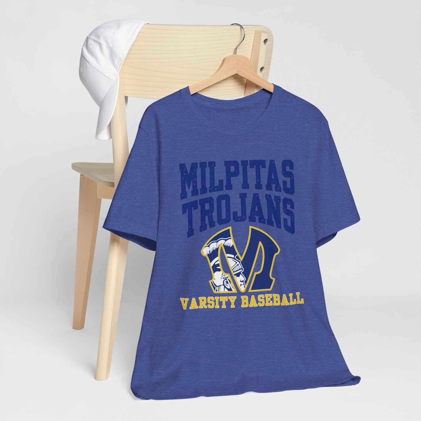 "Milpitas Varsity Baseball 7" Unisex Shirt
