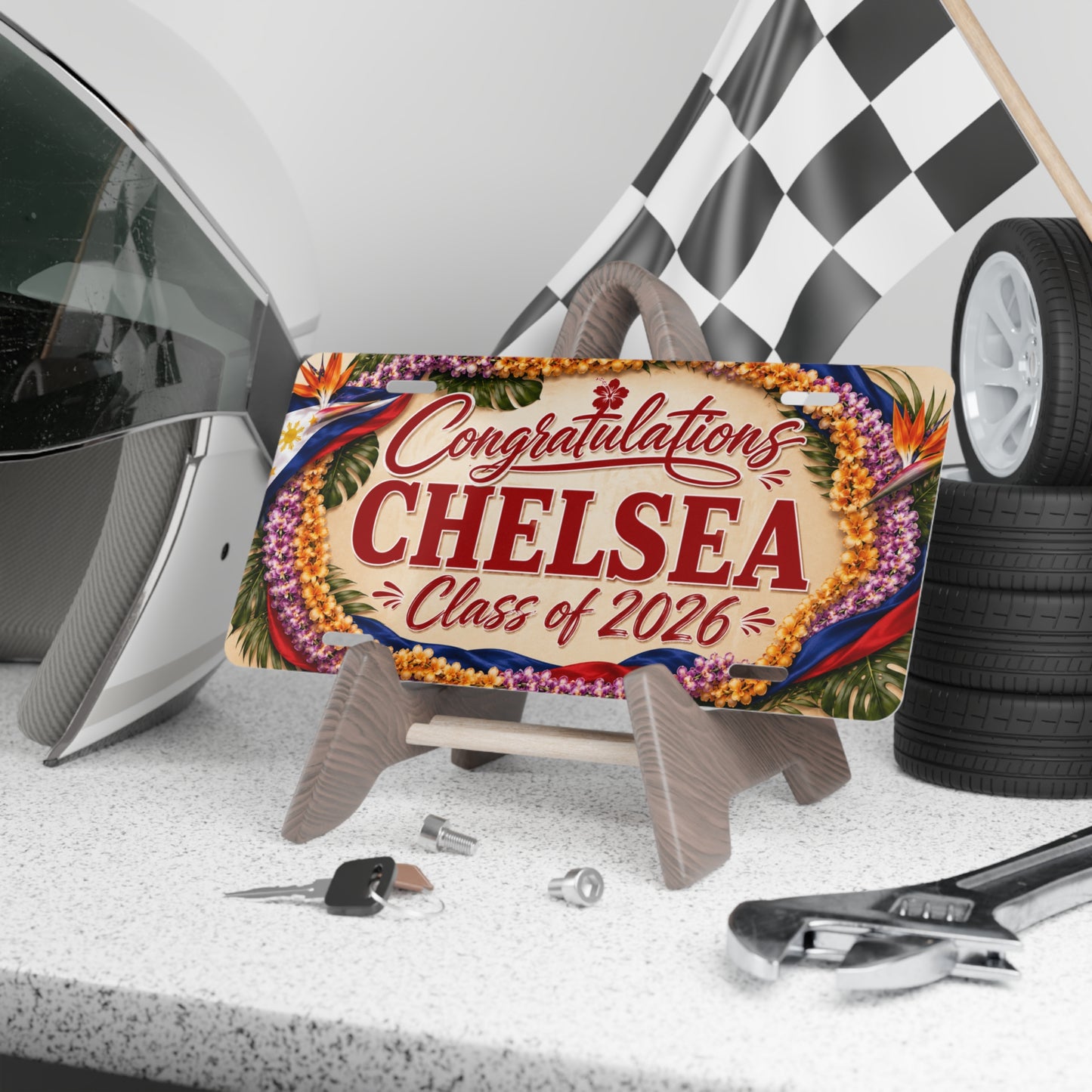 Customized License Plate for Chelsea 2