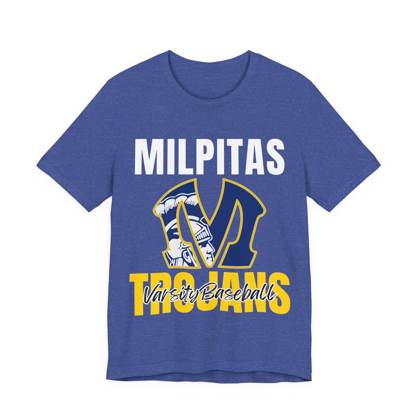 "Milpitas Varsity Baseball 4" Unisex Shirt