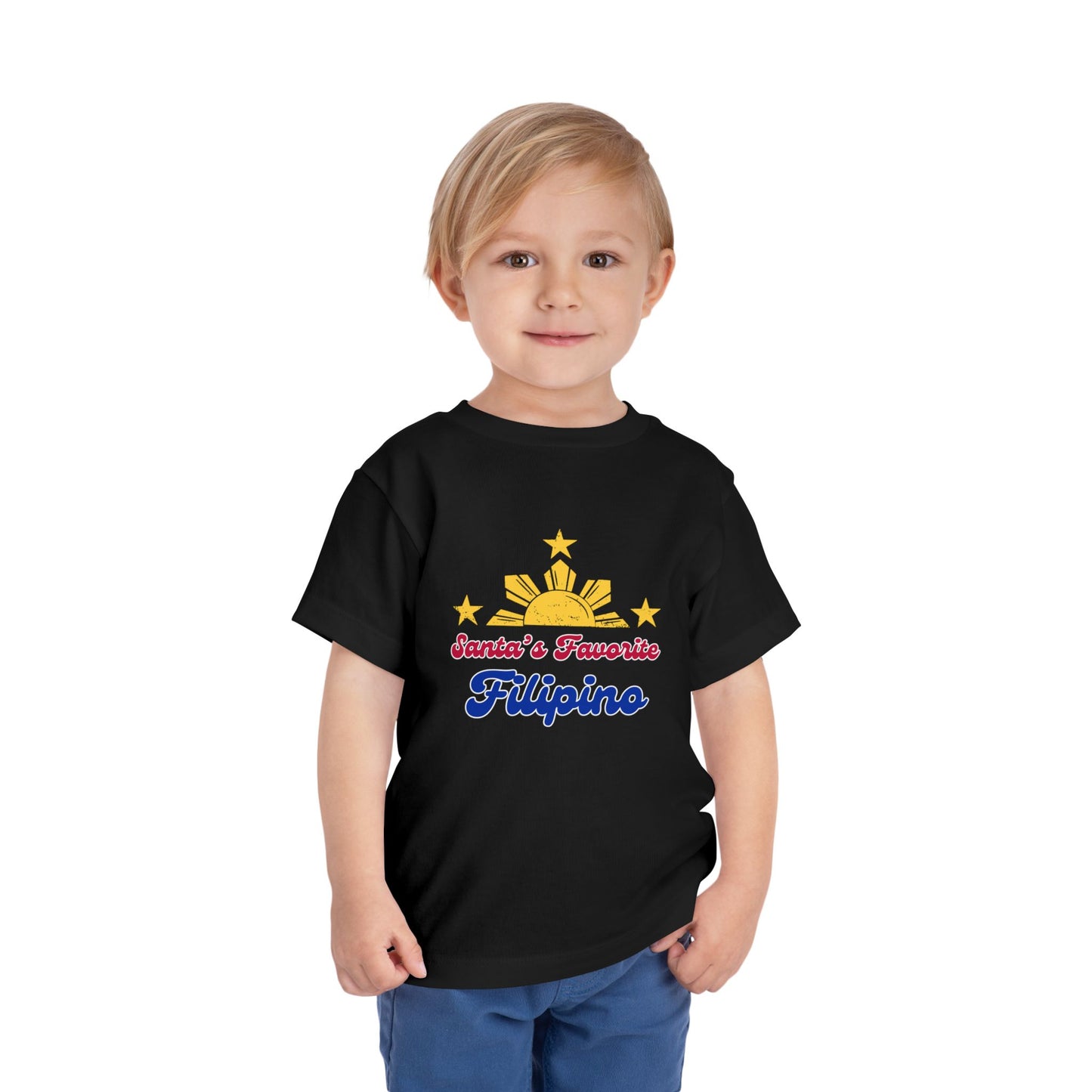 "Santa's Favorite Filipino" Toddler Tee