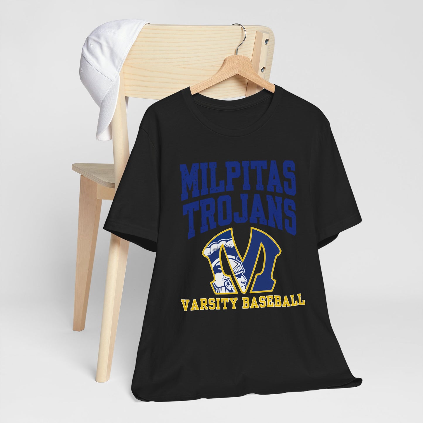 "Milpitas Varsity Baseball 7" Unisex Shirt