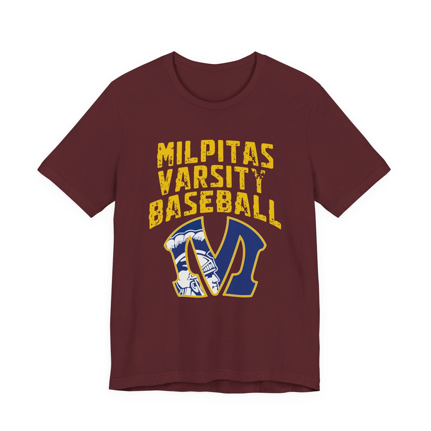"Milpitas Varsity Baseball 6" Unisex Shirt