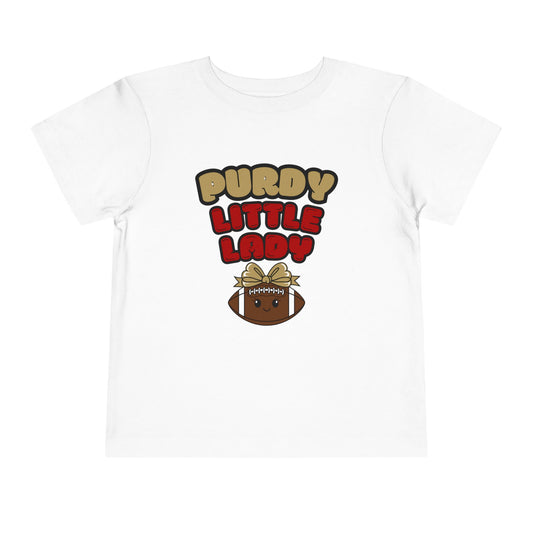 "Purdy Little lady" Toddler Tee