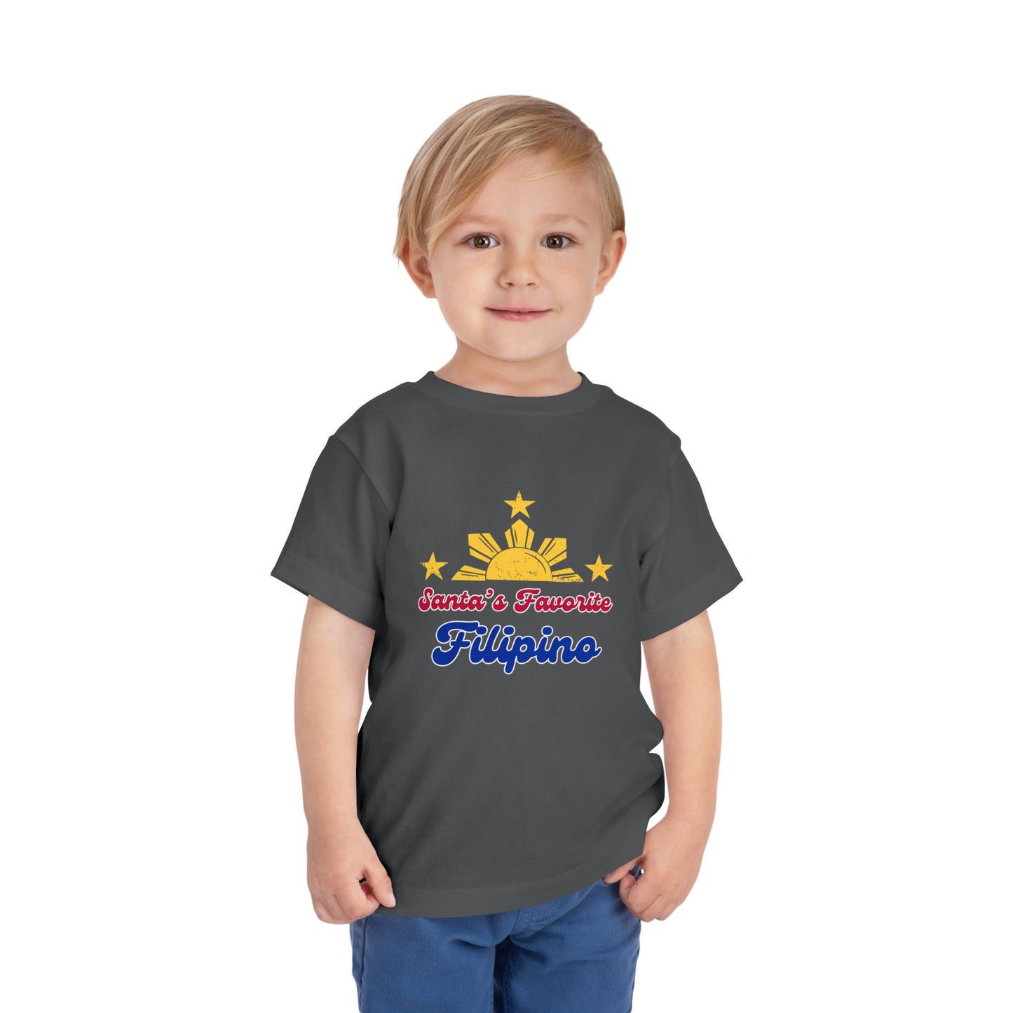 "Santa's Favorite Filipino" Toddler Tee