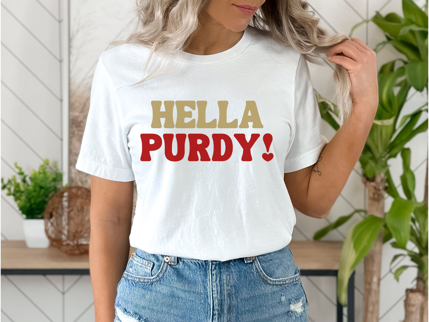 "Hella Purdy" Unisex Shirt