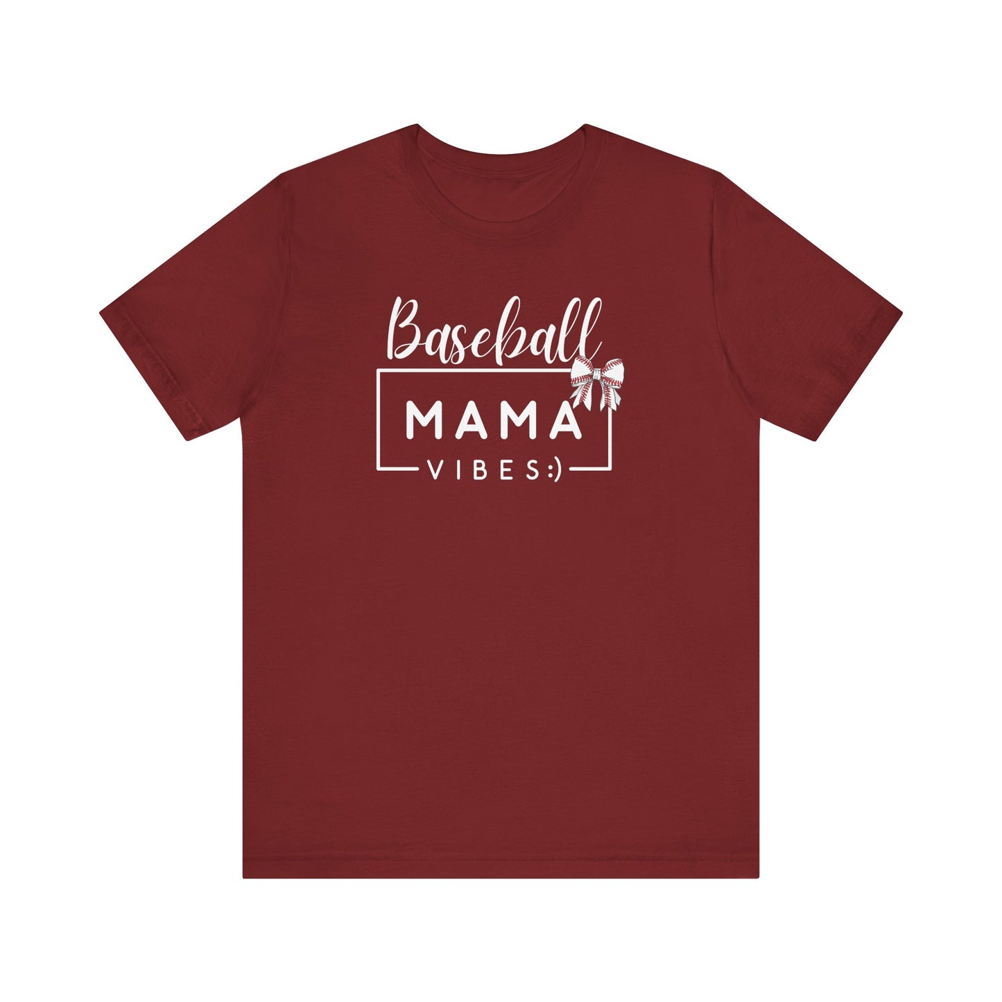 "Baseball Mama Vibes" Unisex Shirt