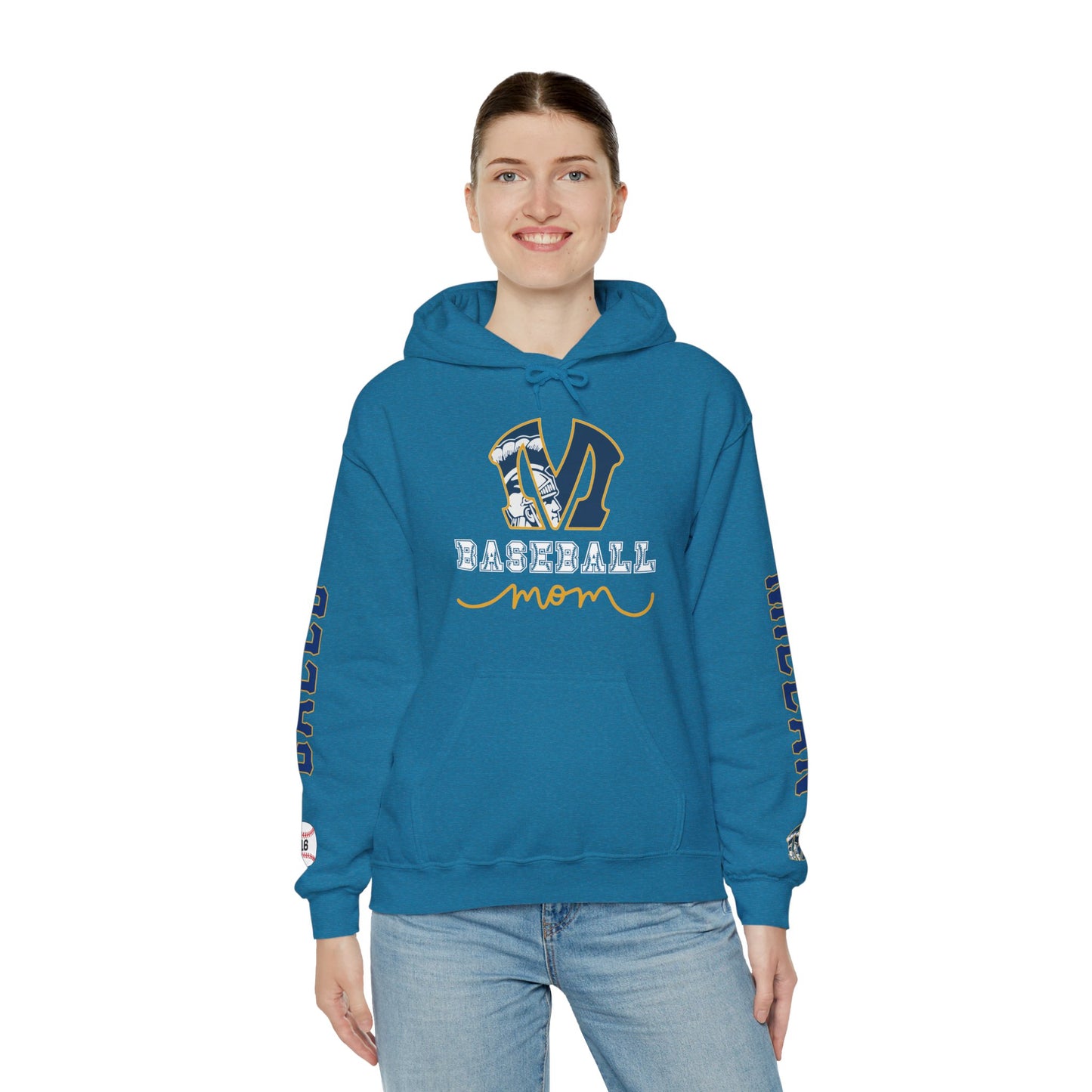 Personalized for Lynne "Milpitas Baseball Mom" Sweatshirt