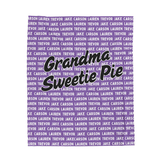 Personalized Blanket for Linda (50" x 60")