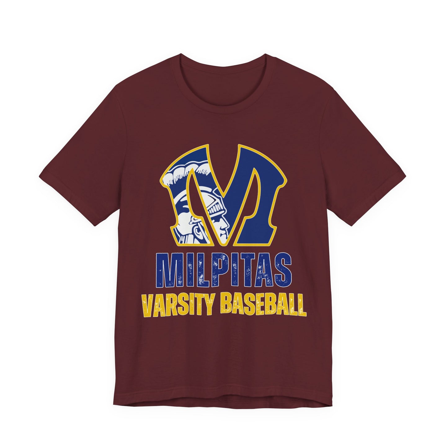"Milpitas Varsity Baseball 5" Unisex Shirt