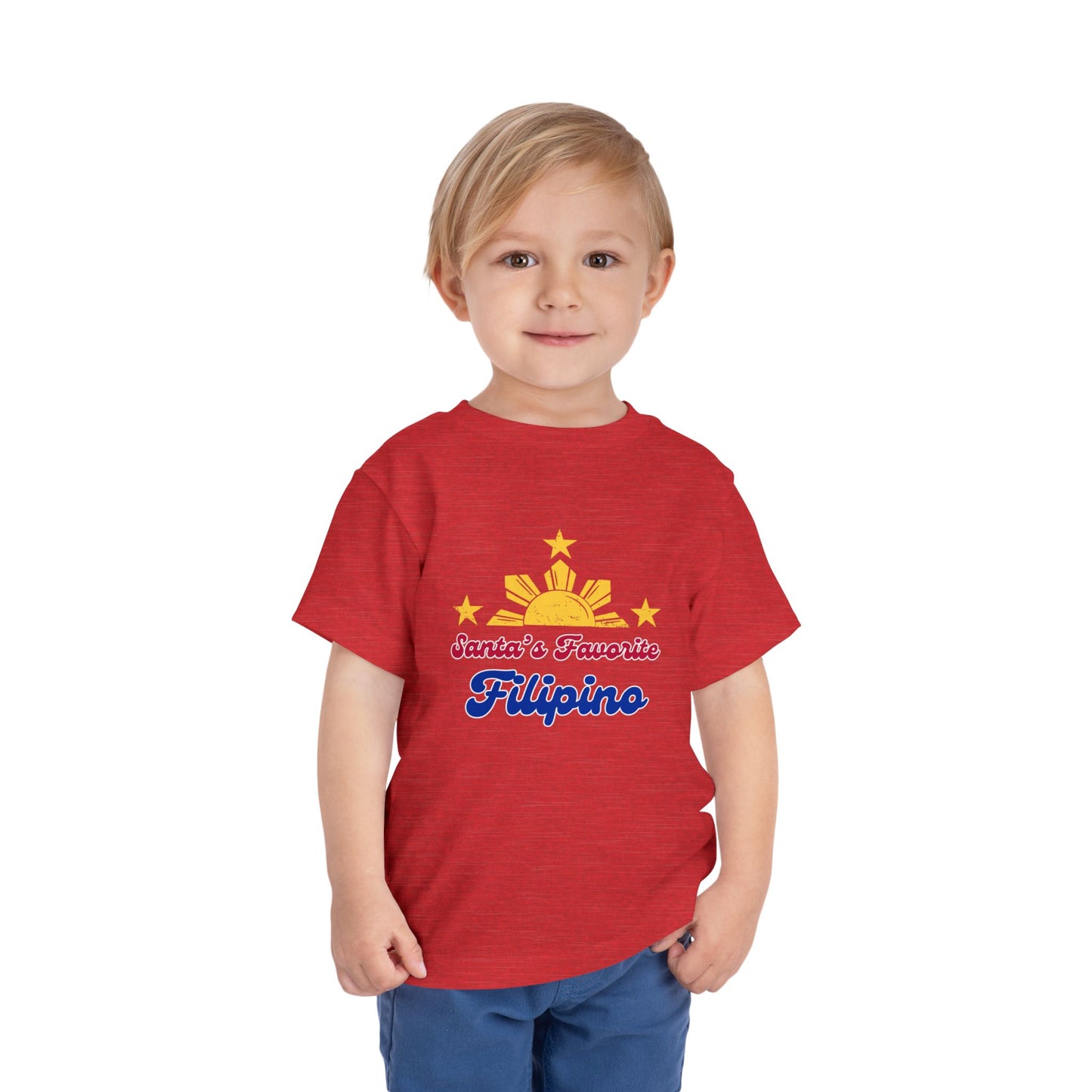 "Santa's Favorite Filipino" Toddler Tee