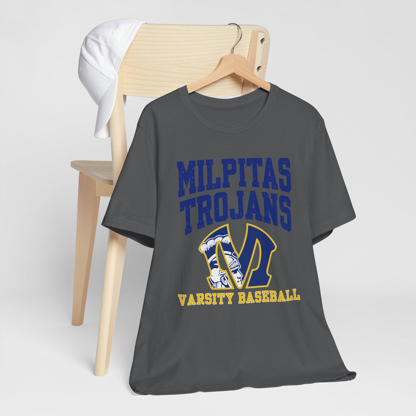 "Milpitas Varsity Baseball 7" Unisex Shirt