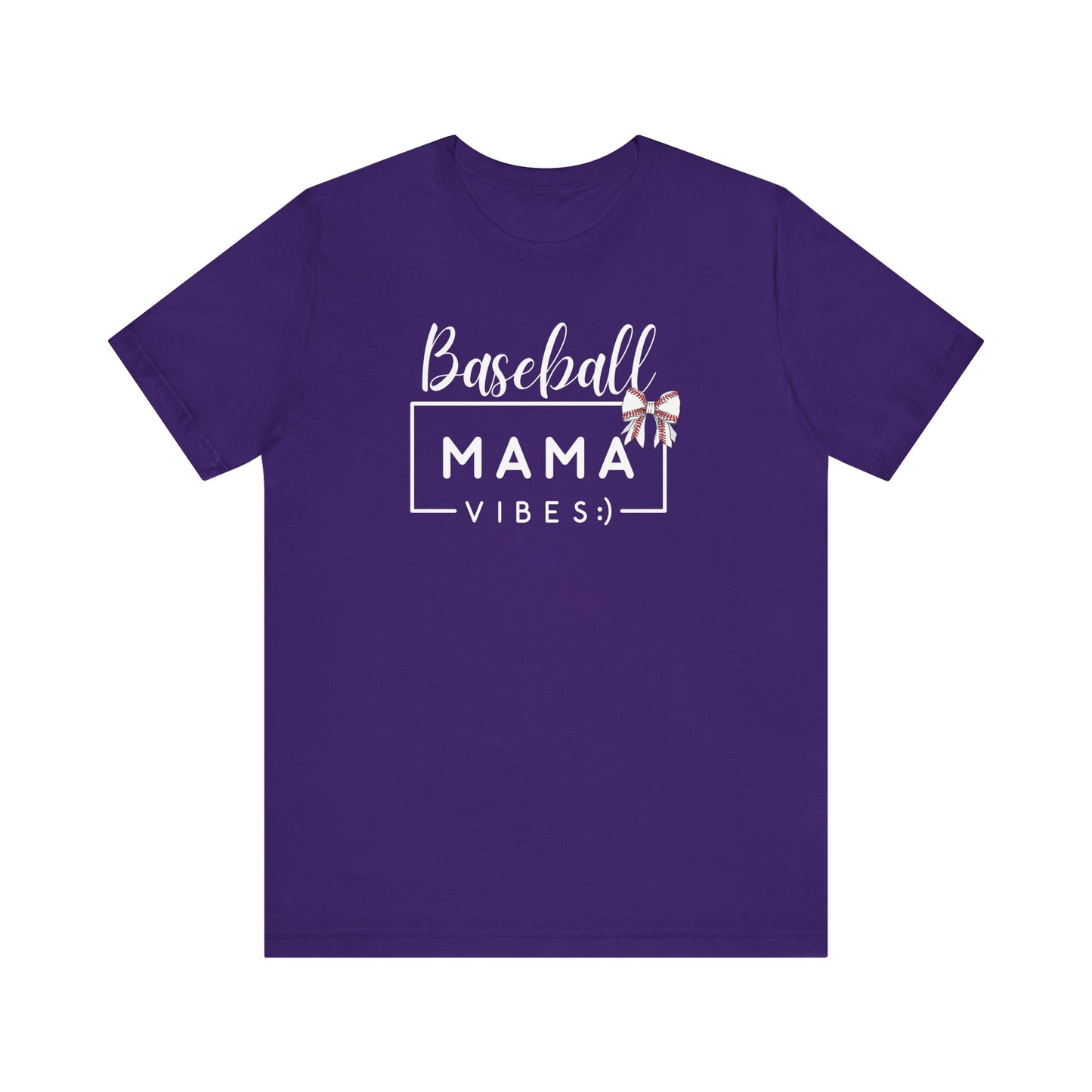 "Baseball Mama Vibes" Unisex Shirt