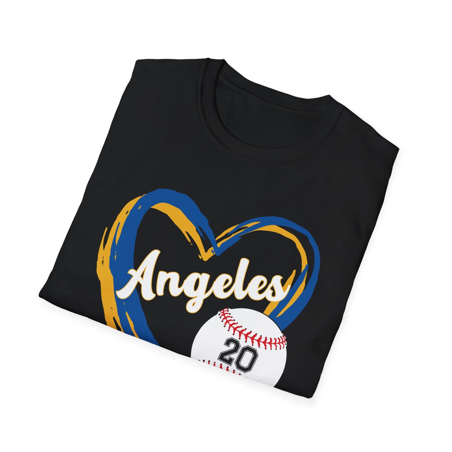 Personalized for Angeles (Heart + Name + Number) Shirt