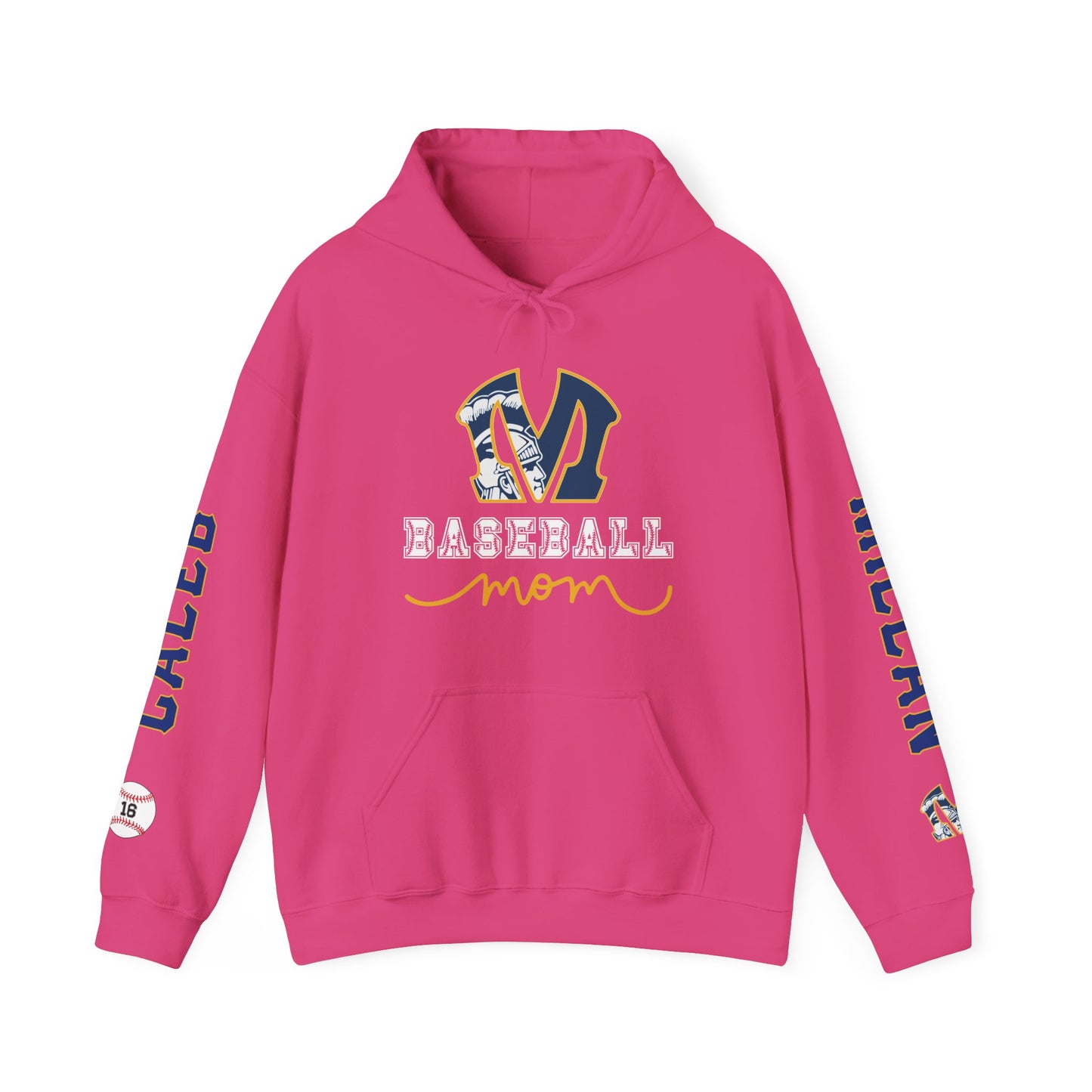 Personalized for Lynne "Milpitas Baseball Mom" Sweatshirt