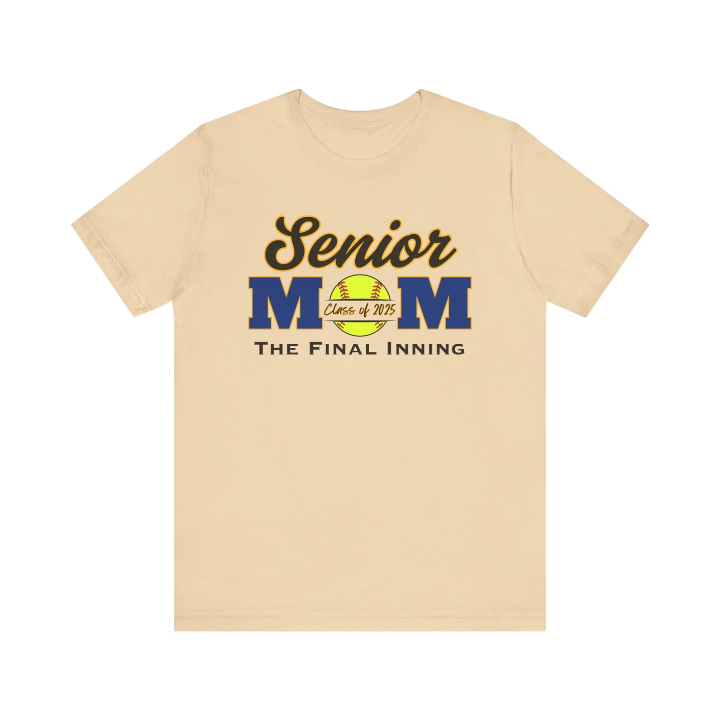 "Senior Softball Mom The Final Inning" Unisex Shirt
