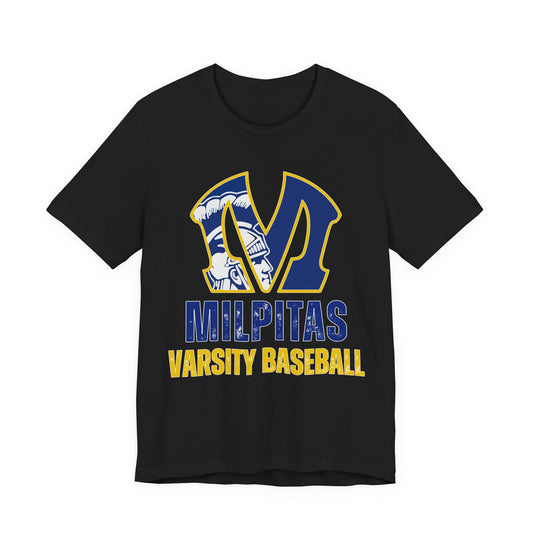 "Milpitas Varsity Baseball 5" Unisex Shirt