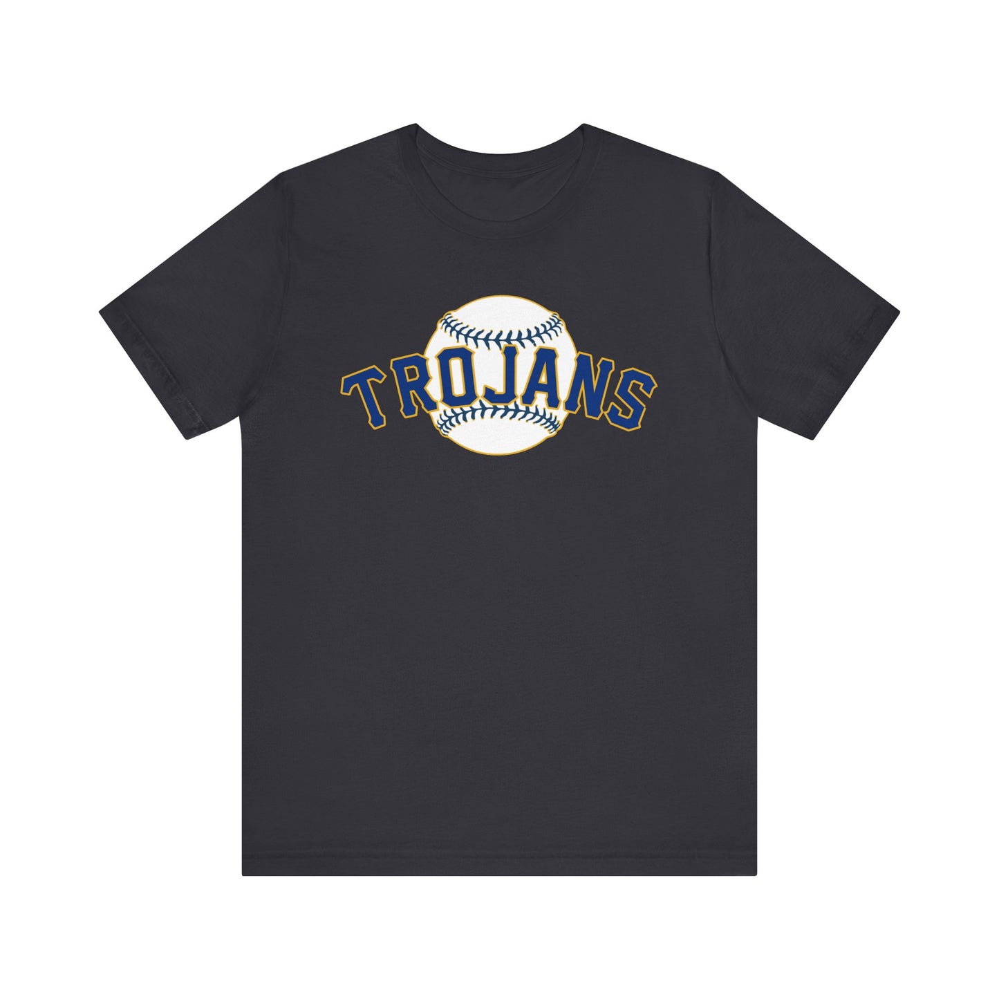 Personalized for Caleb "Trojans" (Team/Logo + First/Last Name + Number on back)