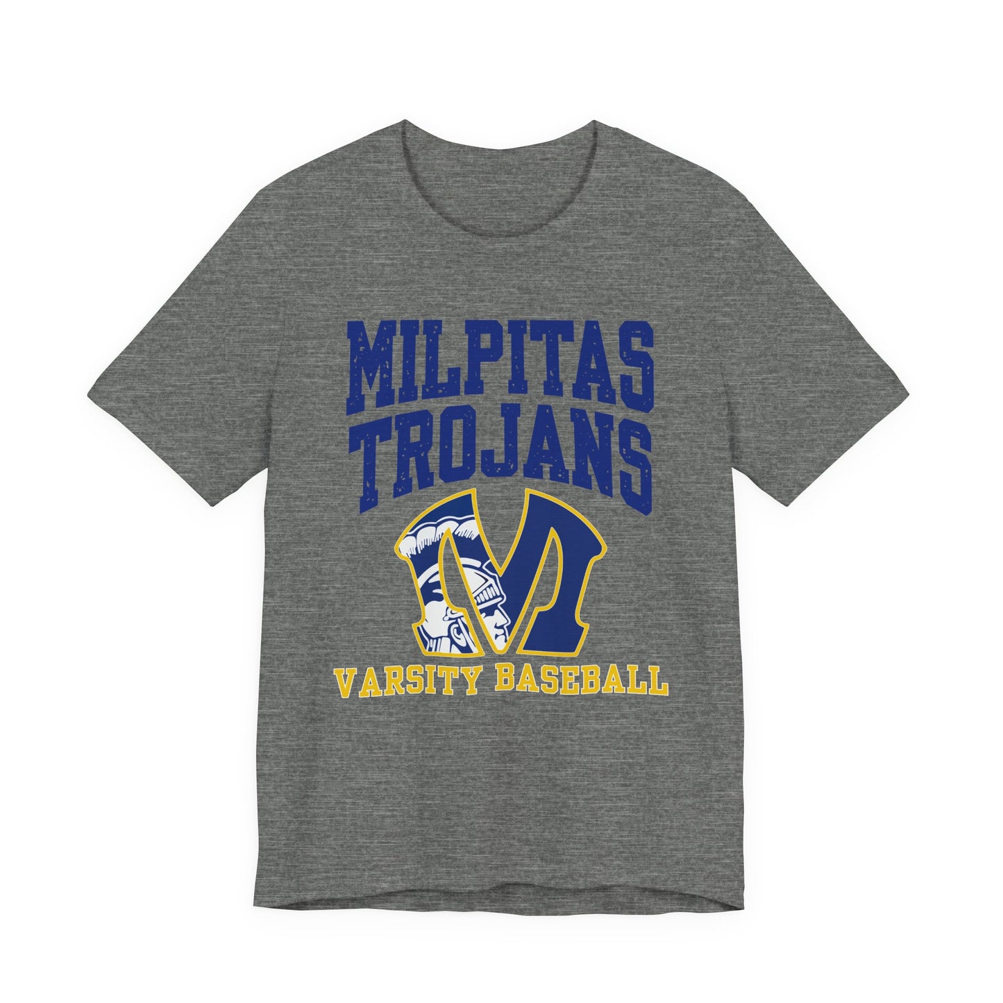 "Milpitas Varsity Baseball 7" Unisex Shirt