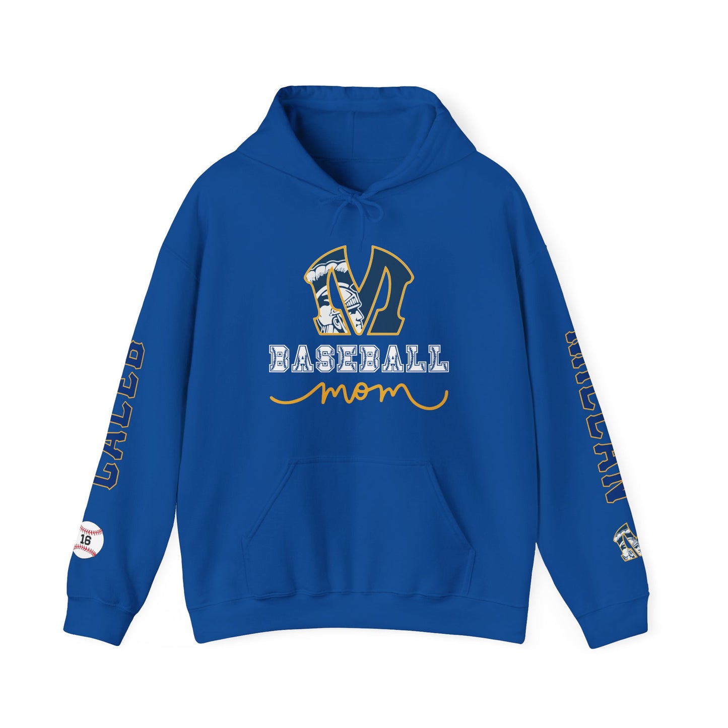 Personalized for Lynne "Milpitas Baseball Mom" Sweatshirt