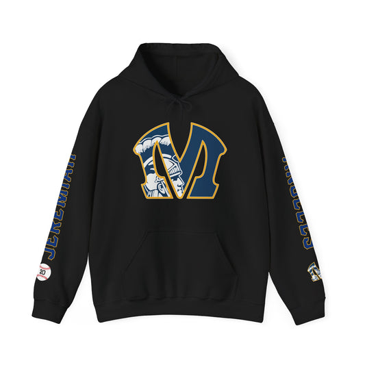 Personalized for Jeremiah Trojans Logo (Team Logo + First and Last Name + Logos) Personalized Unisex Sweatshirt