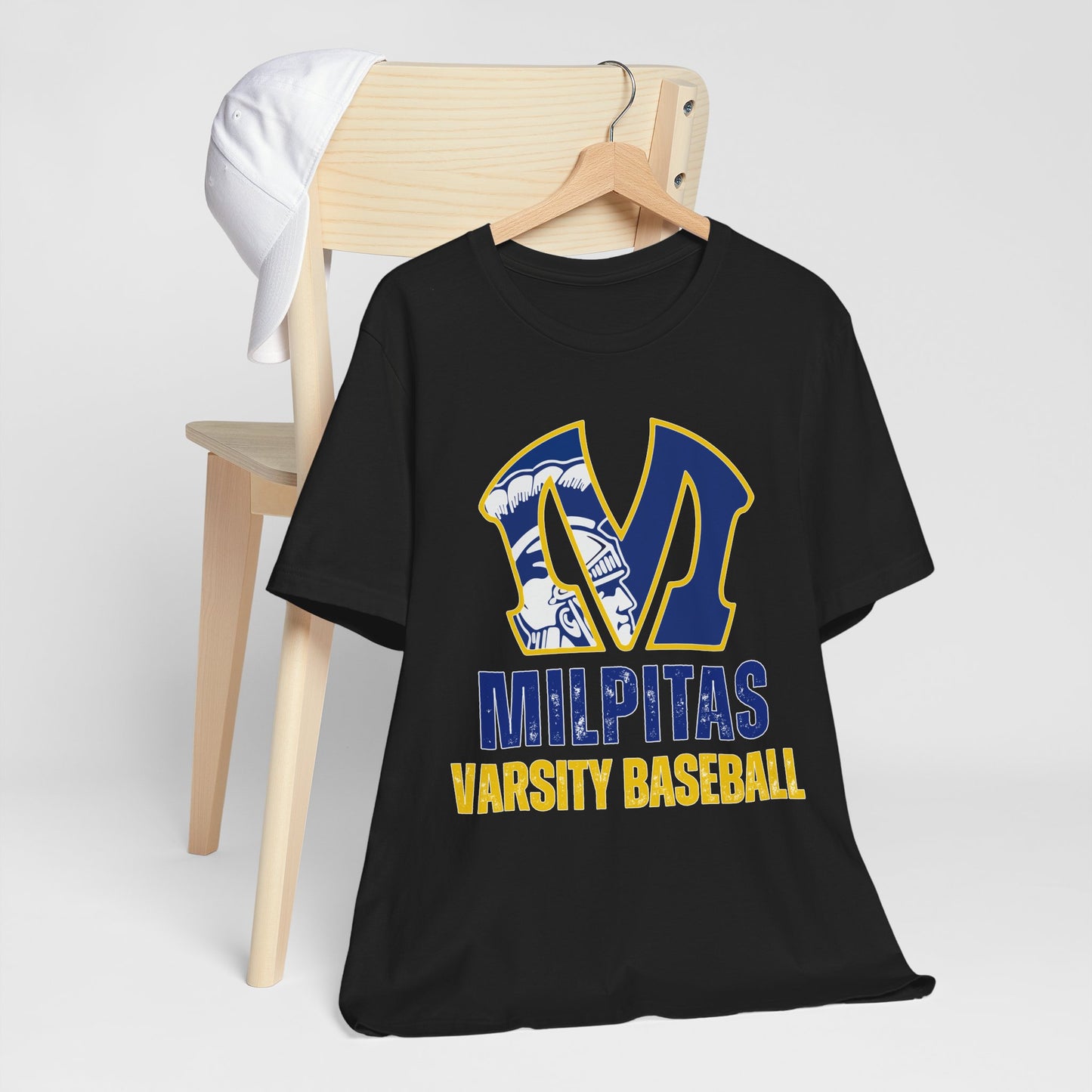 "Milpitas Varsity Baseball 5" Unisex Shirt