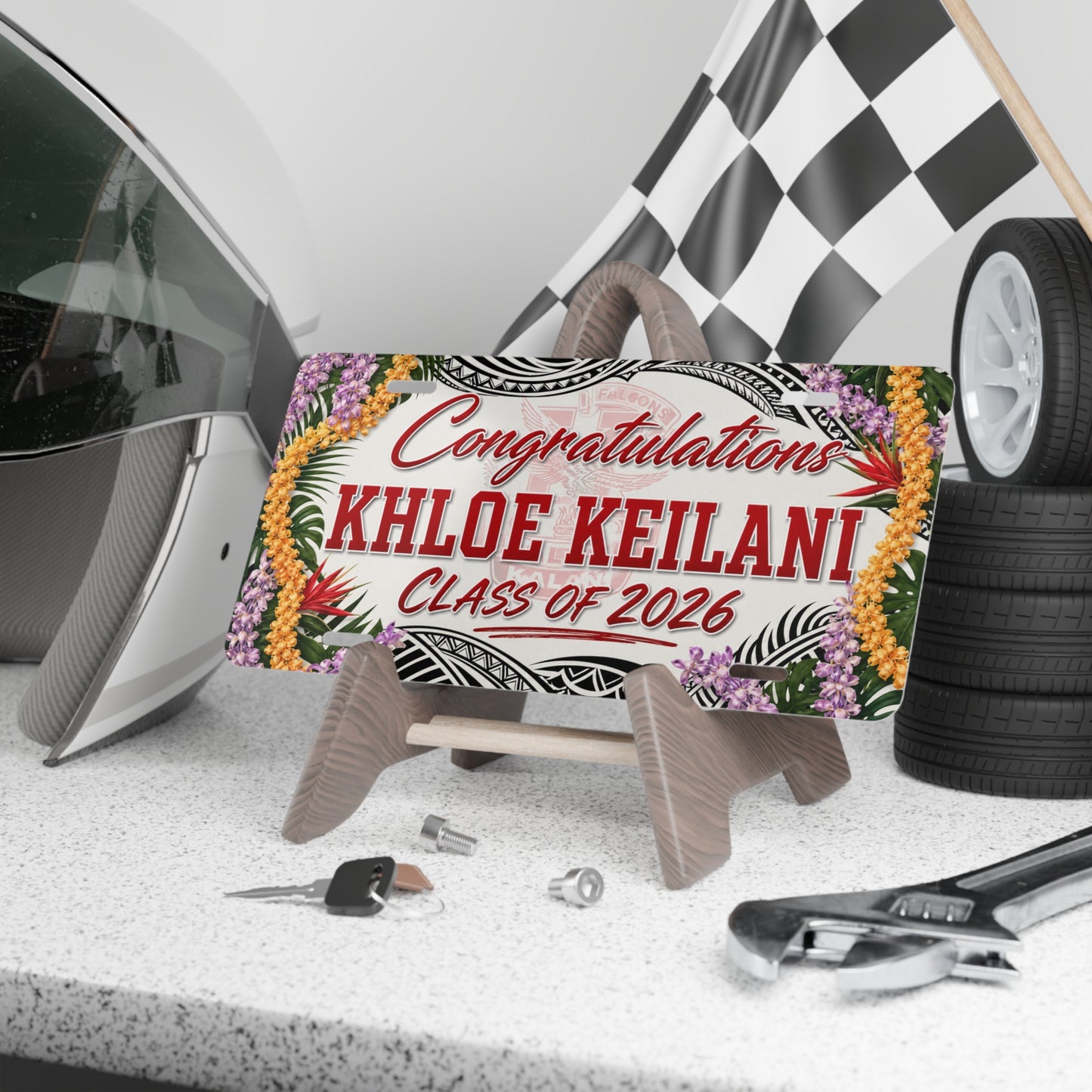 Customized License Plate #2 for Khloe