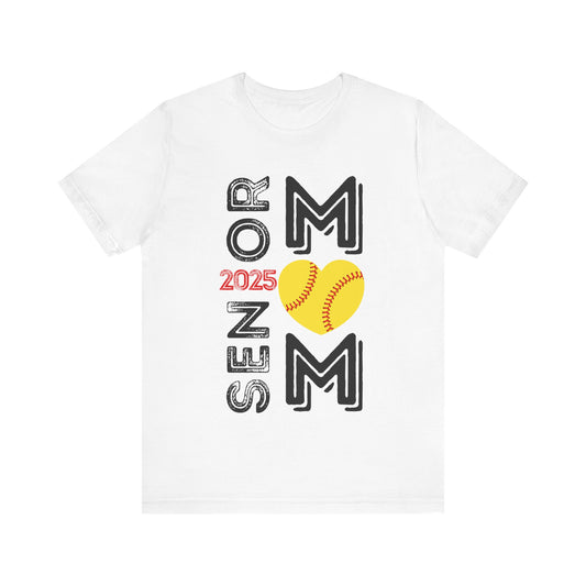 "Senior Softball Mom" Unisex Shirt