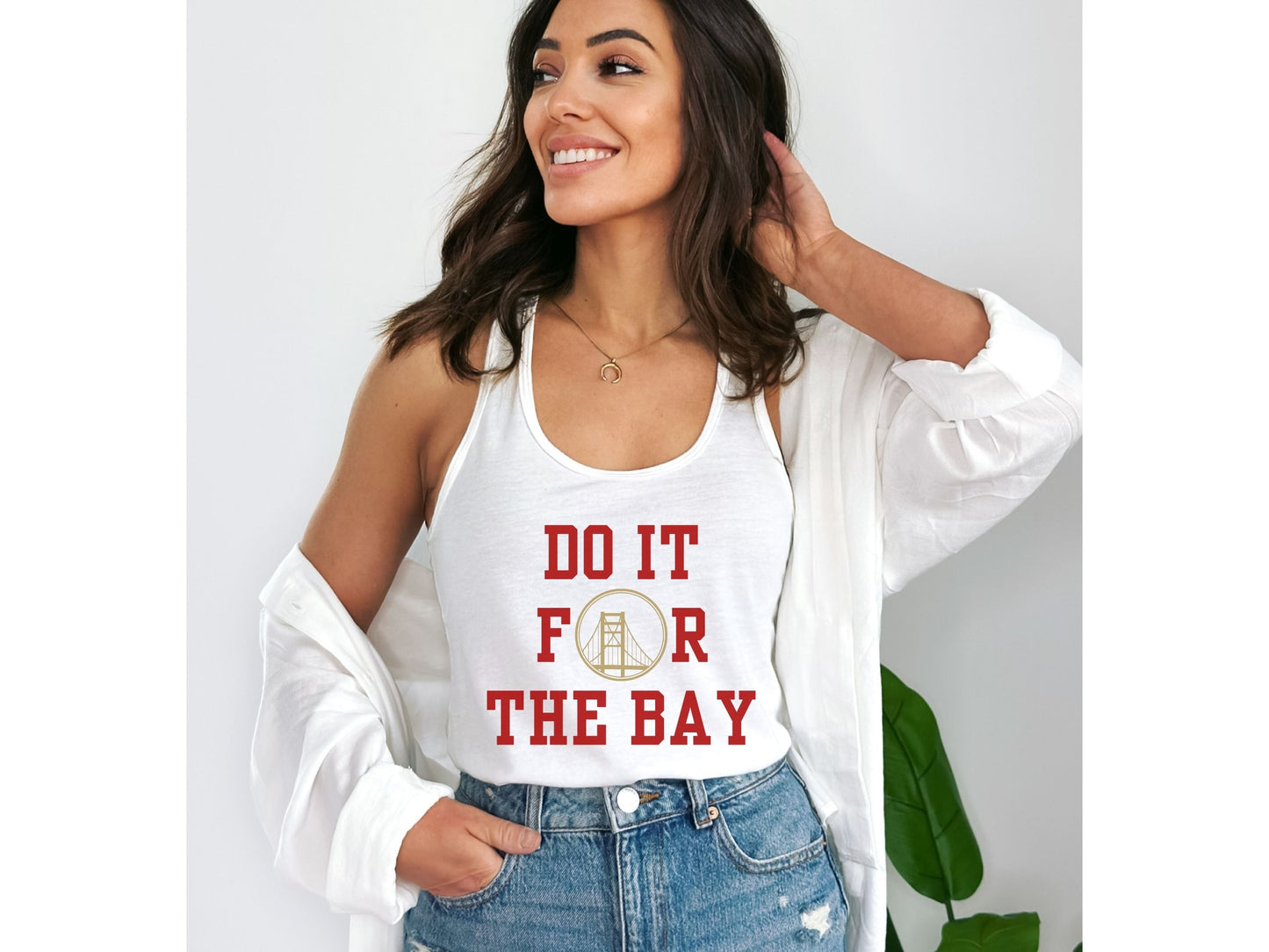 "Do it for the Bay" Racerback Tank Top