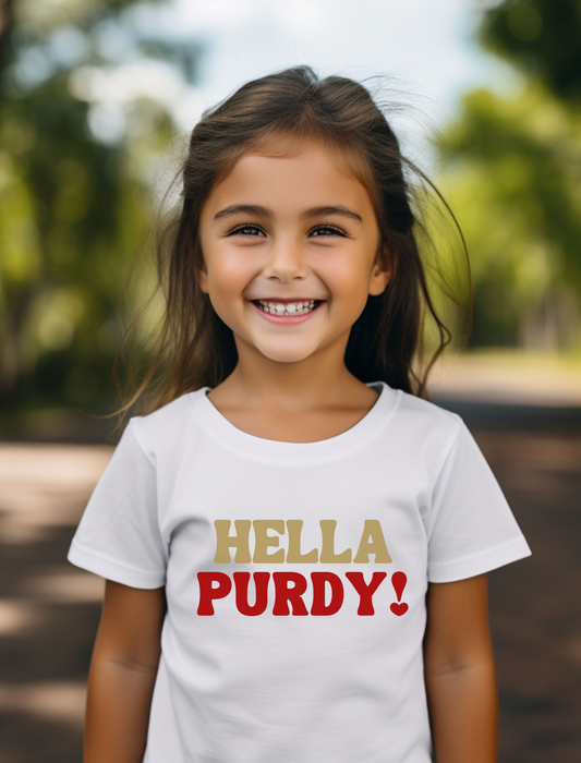 "Hella Purdy" Youth Tee