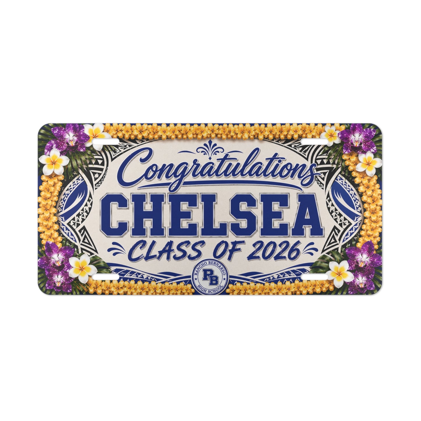 Customized License Plate for Chelsea 3