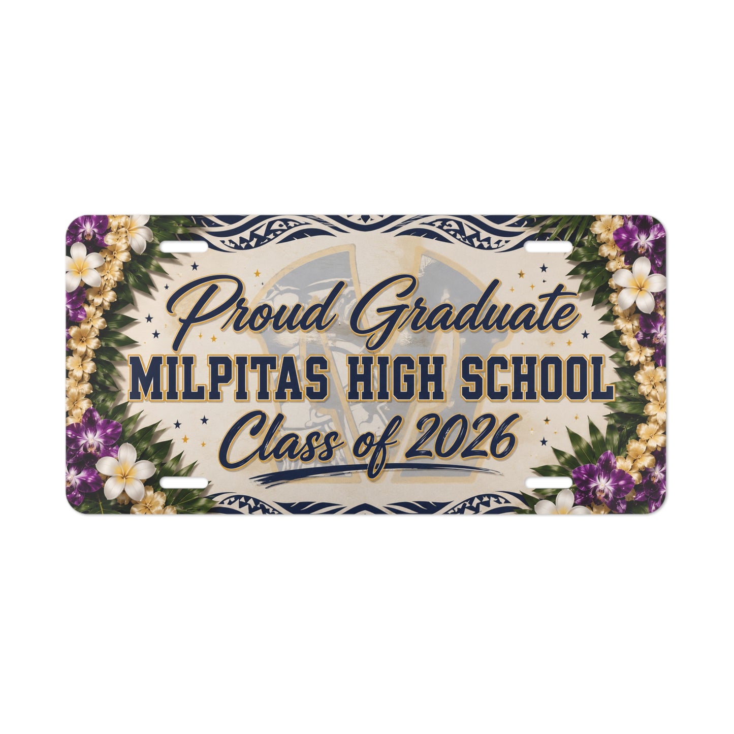 Proud Graduate Milpitas High School Class of 2026 #2 License Plate