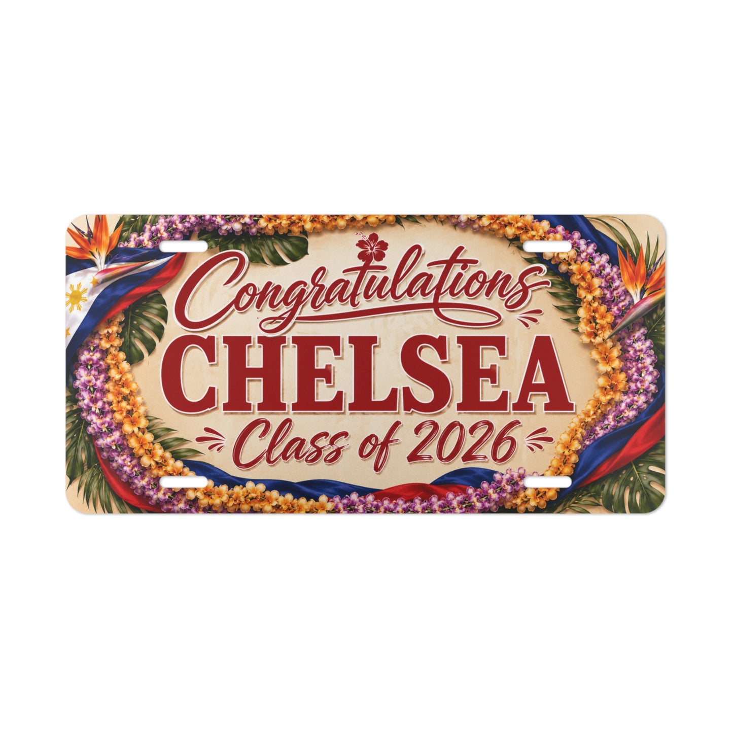 Customized License Plate for Chelsea 2