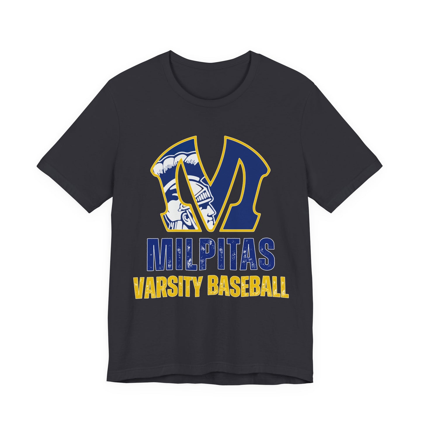 "Milpitas Varsity Baseball 5" Unisex Shirt