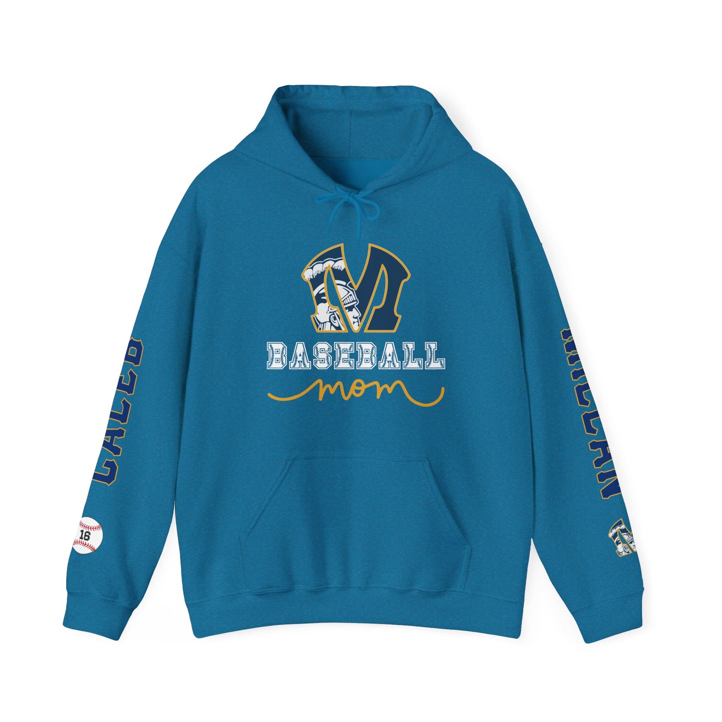 Personalized for Lynne "Milpitas Baseball Mom" Sweatshirt