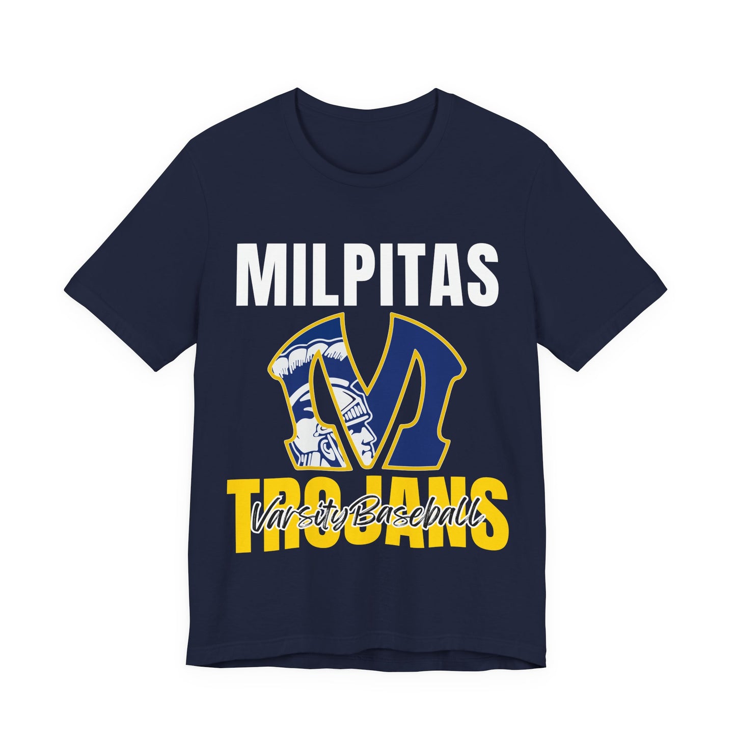"Milpitas Varsity Baseball 4" Unisex Shirt