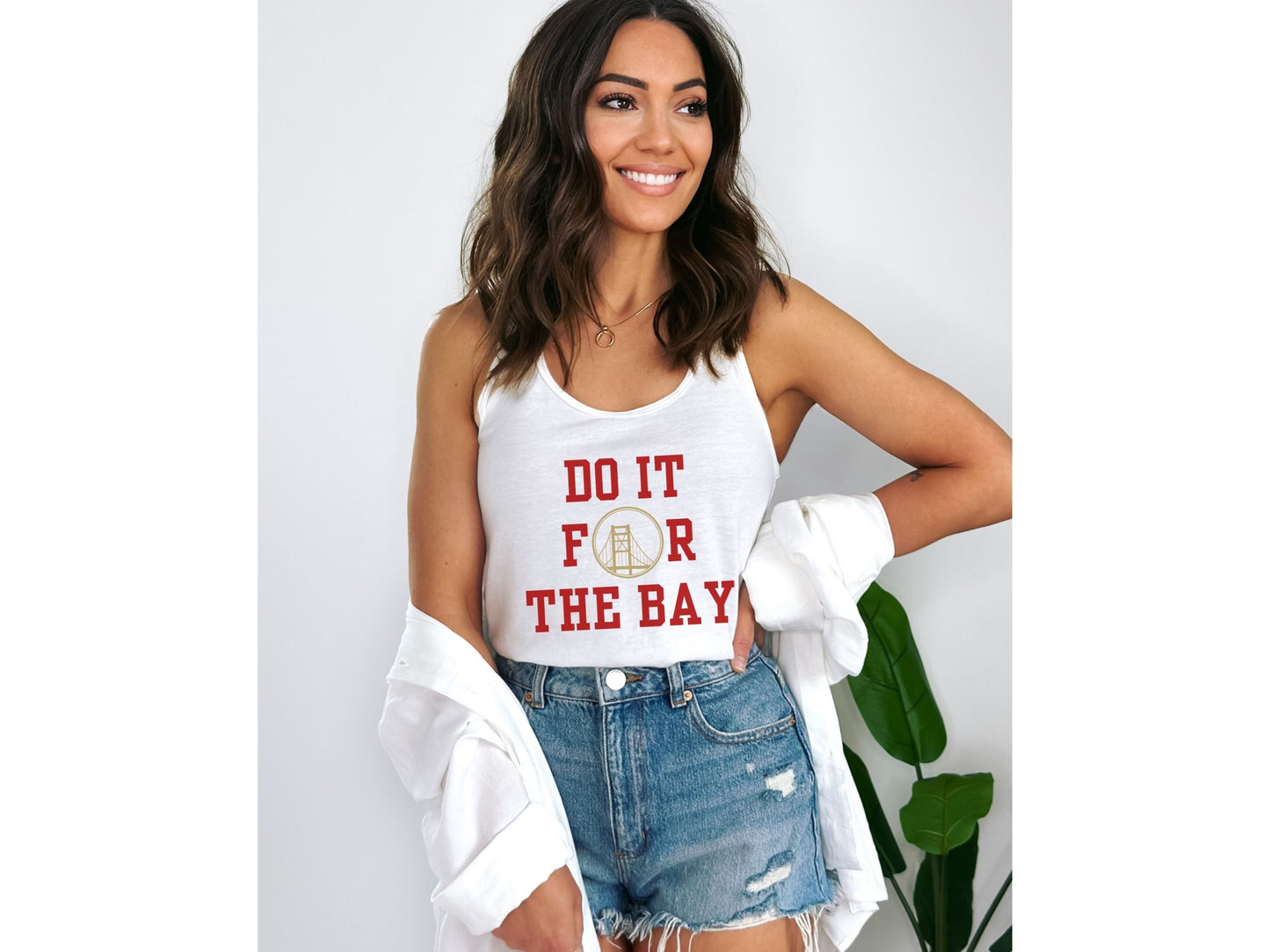 "Do it for the Bay" Racerback Tank Top