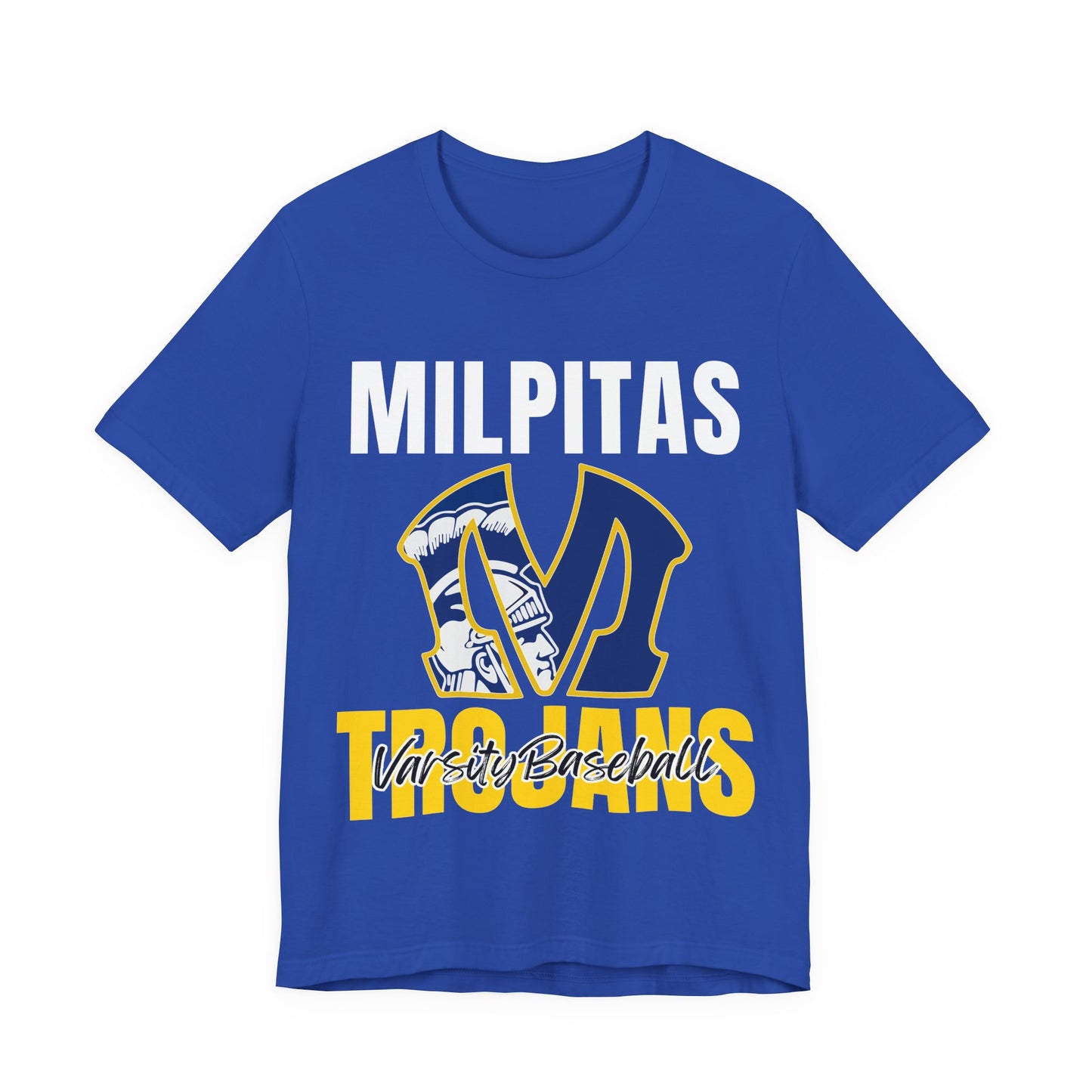 "Milpitas Varsity Baseball 4" Unisex Shirt