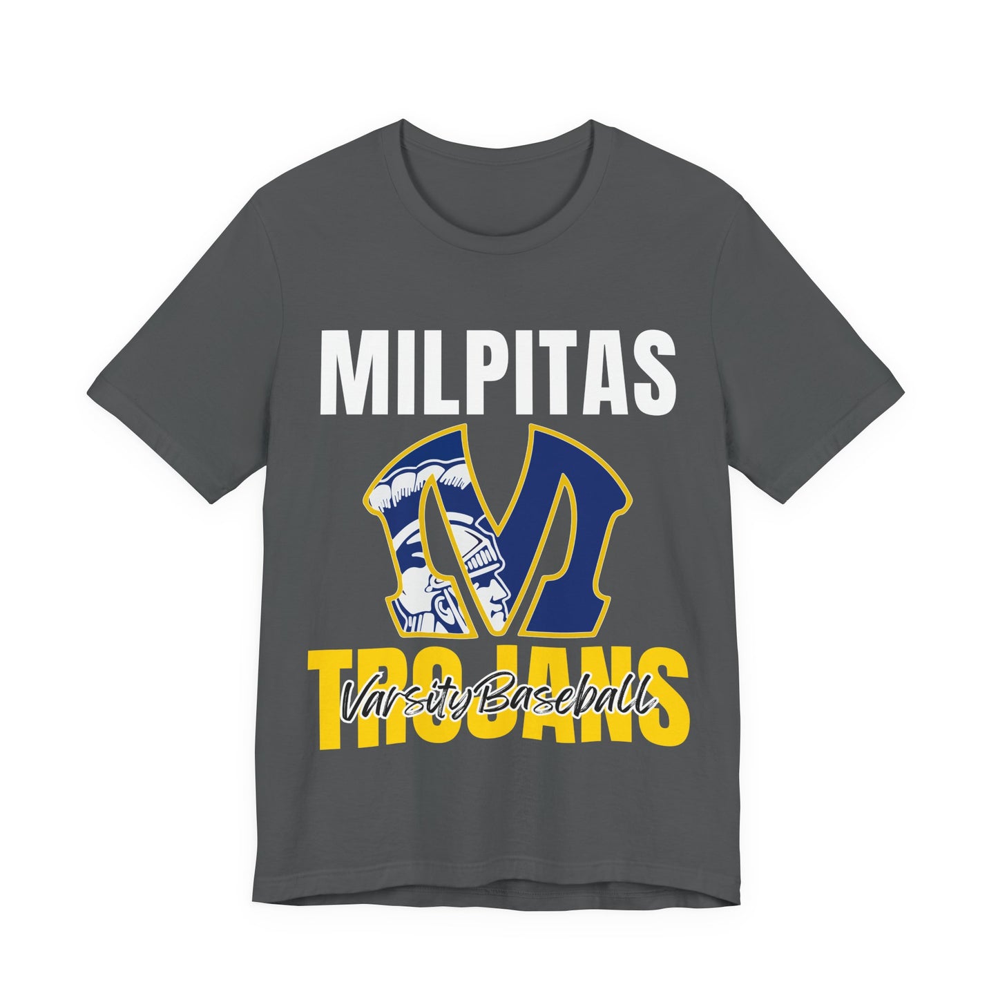 "Milpitas Varsity Baseball 4" Unisex Shirt