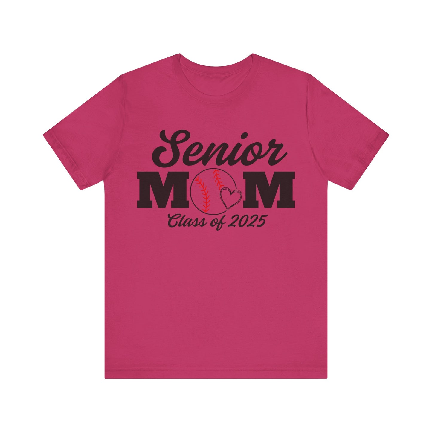 "Senior Baseball Mom Class of 2025" Unisex Shirt
