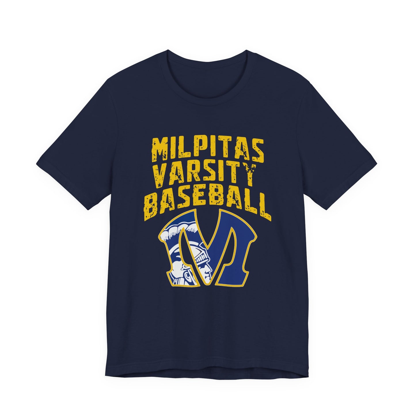"Milpitas Varsity Baseball 6" Unisex Shirt