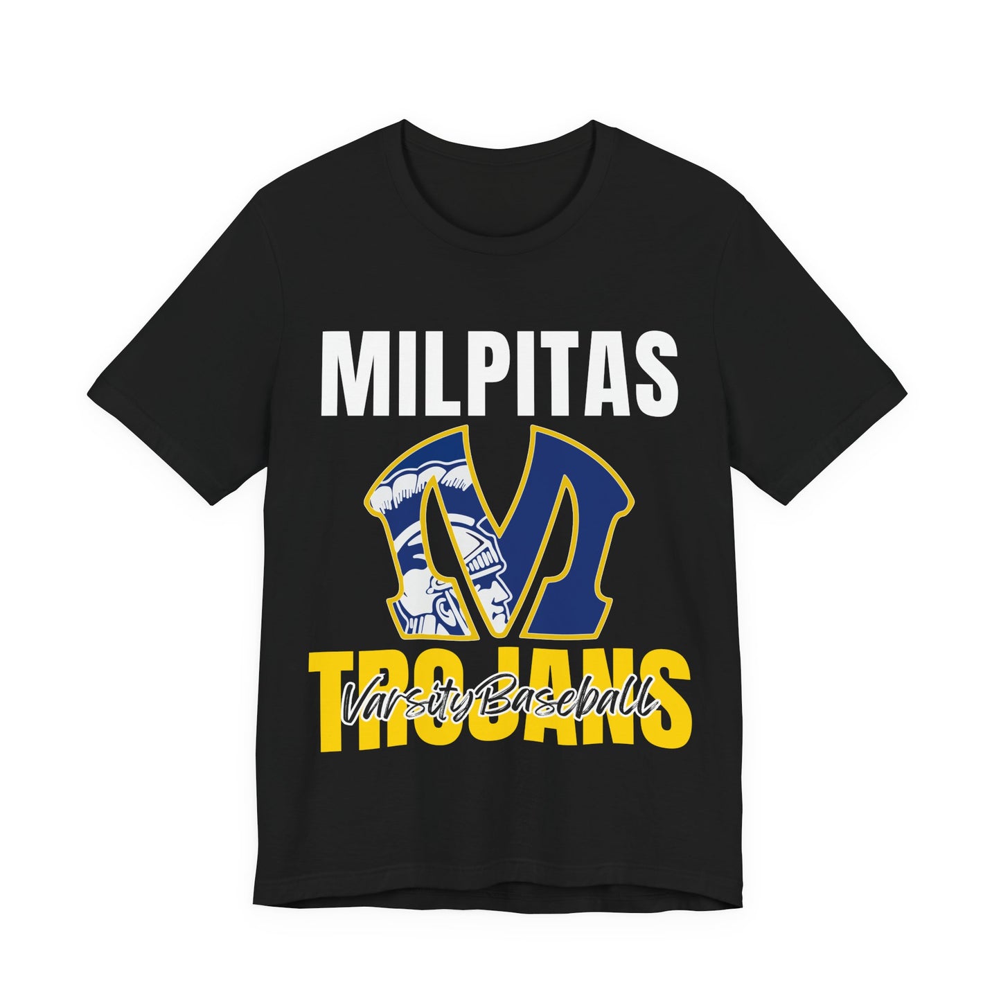 "Milpitas Varsity Baseball 4" Unisex Shirt